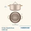 imageFarberware Radiant Nonstick Sauce Pan with Lid Dishwasher Safe 2 Quart ChampagneChampagne