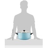 image:imageFarberware Promotional Dishwasher Safe Nonstick Stock PotStockpot with Lid  105 Quart BlueAqua Blue