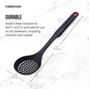 image:imageFarberware Classic Slotted Spoon Nylon Kitchen Utensil for Draining and Serving Pasta Vegetables Meat and More  Heat Resistant to 500F Safe for Nonstick Cookware Dishwasher Safe