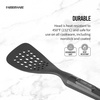 image:imageFarberware Professional Heat Resistant Nylon Angled Slotted Turner  Safe for NonStick Cookware Black