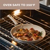 image:imageFarberware TrueCook Ceramic Plus Oven Safe Dishwasher Safe 12Piece Cookware Set Taupe
