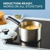 image:imageFarberware TrueCook Stainless Steel InductionReady Dishwasher Safe 2Quart Saucepan with Lid Stainless Steel