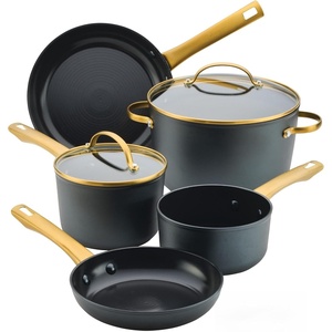 image:imageFarberware Forged Induction Ceramic Nonstick Cookware Set 9 Piece Black