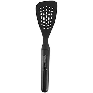 image:imageFarberware Professional Heat Resistant Nylon Angled Slotted Turner  Safe for NonStick Cookware Black