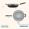 image:imageFarberware Easy Clean Pro Nonstick Frying Pan with Helper Handle 125 Inch Black