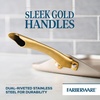 image:imageFarberware Radiant Nonstick Frying PanSkillet Dishwasher Safe 10 Inch Open Fry Pan  ChampagneGriddle 11Inch