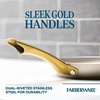 image:imageFarberware Radiant Nonstick Frying PanSkillet Dishwasher Safe 10 Inch Open Fry Pan  ChampagneSkillet 10Inch