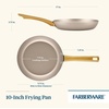 image:imageFarberware Radiant Nonstick Frying PanSkillet Dishwasher Safe 10 Inch Open Fry Pan  ChampagneSkillet 10Inch