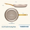 image:imageFarberware Radiant Nonstick Frying PanSkillet Dishwasher Safe 10 Inch Open Fry Pan  ChampagneSkillet 1225Inch
