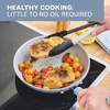 image:imageFarberware TrueCook Ceramic Plus Farberware TrueCook Ceramic Plus Nonstick Dishwasher Safe 10Inch Frying Pan Steel Blue 10Inch Frying Pan  Steel BlueSteel Blue