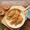 image:imageFarberware TrueCook Ceramic Plus Farberware TrueCook Ceramic Plus Nonstick Dishwasher Safe 10Inch Frying Pan Steel Blue 10Inch Frying Pan  Steel BlueTaupe