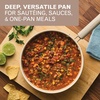 image:imageFarberware TrueCook Ceramic Plus Farberware TrueCook Ceramic Plus Nonstick Dishwasher Safe 35Quart Chef Pan Taupe 35Quart Chef Pan  Taupe