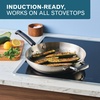 image:imageFarberware TrueCook Stainless Steel InductionReady Dishwasher Safe 12Inch Frying Pan Stainless Steel