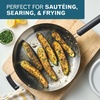 image:imageFarberware TrueCook Stainless Steel InductionReady Dishwasher Safe 12Inch Frying Pan Stainless Steel