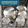 image:imageFarberware TrueCook Stainless Steel InductionReady Dishwasher Safe 12Inch Frying Pan Stainless Steel