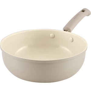 image:imageFarberware TrueCook Ceramic Plus Farberware TrueCook Ceramic Plus Nonstick Dishwasher Safe 35Quart Chef Pan Taupe 35Quart Chef Pan  Taupe