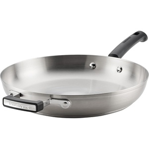 image:imageFarberware TrueCook Stainless Steel InductionReady Dishwasher Safe 12Inch Frying Pan Stainless Steel