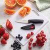 image:imageFARBERWARE Reversible Plastic Cutting Board 8x10 Inch White Dishwasher Safe NonPorous and Durable for Chopping Slicing Prep Easy to Store10L x 8W