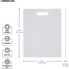 image:imageFARBERWARE Reversible Plastic Cutting Board 8x10 Inch White Dishwasher Safe NonPorous and Durable for Chopping Slicing Prep Easy to Store10L x 8W