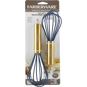 image:imageFarberware Professional Silicone Mini Whisks Red Set of 2Gold