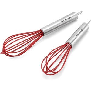 image:imageFarberware Professional Silicone Mini Whisks Red Set of 2Red