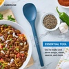 image:imageFarberware Colourworks Silicone Basting Spoon  Red Set of 2  11 HeatResistant Kitchen Utensils for Stirring Mixing Scraping amp Serving Safe for Nonstick Cookware Dishwasher SafeBlue