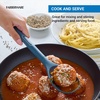 image:imageFarberware Colourworks Silicone Basting Spoon  Red Set of 2  11 HeatResistant Kitchen Utensils for Stirring Mixing Scraping amp Serving Safe for Nonstick Cookware Dishwasher SafeBlue
