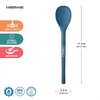 image:imageFarberware Colourworks Silicone Basting Spoon  Red Set of 2  11 HeatResistant Kitchen Utensils for Stirring Mixing Scraping amp Serving Safe for Nonstick Cookware Dishwasher SafeBlue