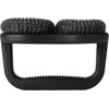 image:imageFarberware 5275065 Barbecue Grill Brush with Round Scourer Head BlackDual Grill Brush with Handle