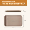 image:imageFarberware Nonstick Bakeware 10 x 15 Cookie Pan Metal Baking Pan Mocha10 x 15
