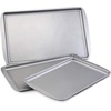 image:imageFarberware Nonstick Bakeware 10 x 15 Cookie Pan Metal Baking Pan Mocha3Piece Set