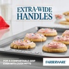 image:imageFarberware Nonstick Bakeware 10 x 15 Cookie Pan Metal Baking Pan Mocha3Piece Set