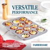 image:imageFarberware Nonstick Muffin Pan 12Cup Cupcake Pan Mocha Baking PanGray