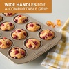 image:imageFarberware Nonstick Muffin Pan 12Cup Cupcake Pan Mocha Baking PanMocha