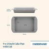 image:imageFarberware Nonstick Rectangular Cake Pan 9x13 Baking Pan MochaGray