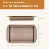 image:imageFarberware Nonstick Rectangular Cake Pan 9x13 Baking Pan MochaMocha